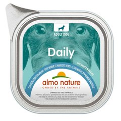 Almo Nature (Альмо Натюр) Daily Adult Dog Cod&Beans - Консервированный корм с треской и фасолью для взрослых собак 100 г