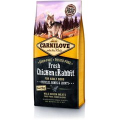 Carnilove (Карнілав) Fresh Chicken & Rabbit for Adult Dog - Беззерновий корм з куркою і кроликом для дорослих собак 1,5 кг