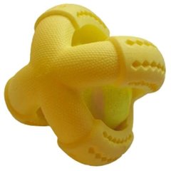AnimAll (ЕнімАлл) GrizZzly - Іграшка-тенісний м'яч для собак S Жовтий