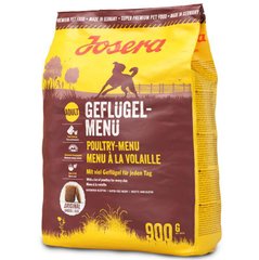 Josera (Йозера) Geflugel-Menu – Сухой корм с домашней птицей для собак 900 г