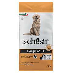 Schesir (Шезир) Dog Large Adult Chicken - Сухой монопротеиновый корм с курицей для взрослых собак крупных пород 12 кг