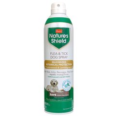 Hartz (Хартц) Nature's Shield Flea&Tick Dog Spray - Спрей от блох, клещей и комаров для собак на основе масел кедра и лемонграсса 396 мл