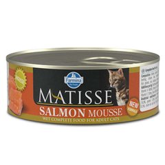 Farmina (Фарміна) Matisse Cat Mousse Salmon – Консервований корм з лососем для котів (мус) 85 г