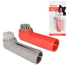 Flamingo (Фламінго) Finger Toothbrush Set - набір зубна щітка на палець