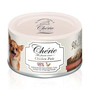 Cherie (Шери) Dog Chicken Pate - Консервированный корм с курицей для собак (паштет), 80 г