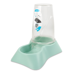 Petmax (Петмакс) Dispenser Stella &ndash; Диспенсер їжі або води для котів та собак 650 мл Сірий