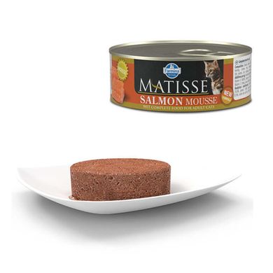 Farmina (Фарміна) Matisse Cat Mousse Salmon – Консервований корм з лососем для котів (мус) 85 г
