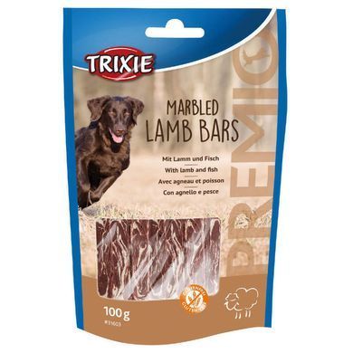 Trixie (Тріксі) Premio Marbled Lamb Bars &ndash; Ласощі мармурові батончики з баранини для собак, 100 г
