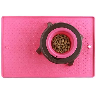 Dexas (Дексас) Pet Bowl Grippmat - Антиковзаючий килимок під миски для собак та котів 33х48,2 см Блакитний