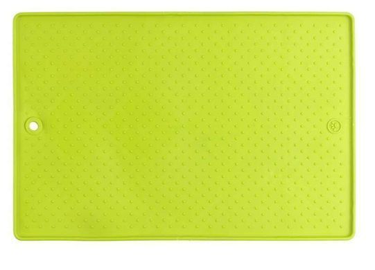 Dexas (Дексас) Pet Bowl Grippmat - Антиковзаючий килимок під миски для собак та котів 33х48,2 см Блакитний