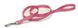 Coastal (Костал) Pet Attire Style - Поводок для собак с принтом 2,5x180 см. "Точка" на розовом