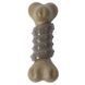 M-Pets (М-Петс) Chewood Dog toy Small Bone with rubber - Іграшка Маленька кістка з гумою для собак, Коричневий, S