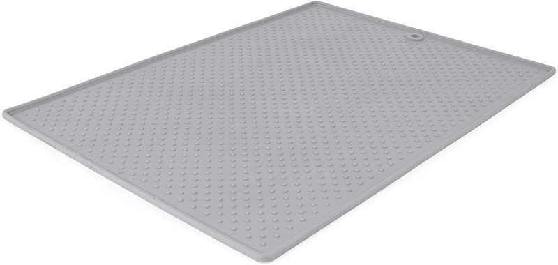 Dexas (Дексас) Pet Bowl Grippmat - Антиковзаючий килимок під миски для собак та котів 33х48,2 см Блакитний