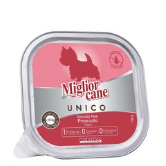 Morando (Морандо) Migliorcane Unico Ham - Консервований корм з шинкою для собак дрібних порід (паштет) 150 г