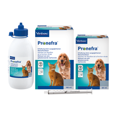 Virbac Pronefra (Пронефра) суспензия при ХПН у кошек и собак 60 мл (аналог ренальцина)