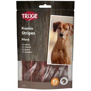 Trixie (Тріксі) PREMIO Horse Stripes - Ласощі в формі пластин з кониною для собак, 100 г