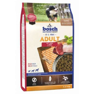 Bosch (Бош) Adult Lamb and Rice - Сухой корм с ягненком и рисом для взрослых собак 1 кг