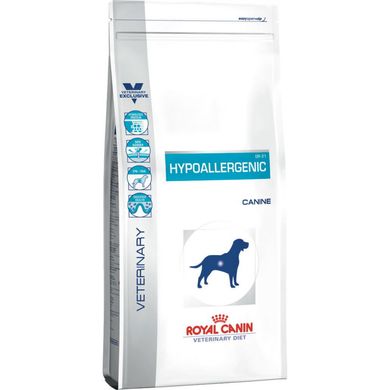 Royal Canin (Роял Канін) Hypoallergenic Dog - Сухий корм для собак з харчовою алергією або непереносимістю кормів 2 кг