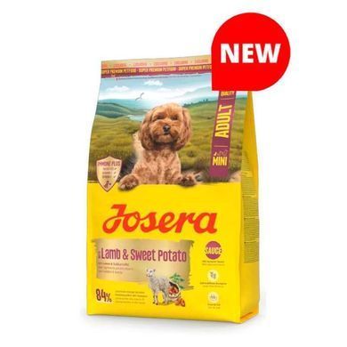 Josera (Йозера) Mini with Lamb & Sweet Potato - Сухой беззерновой корм с ягненком и бататом для мелких пород собак, 3 кг