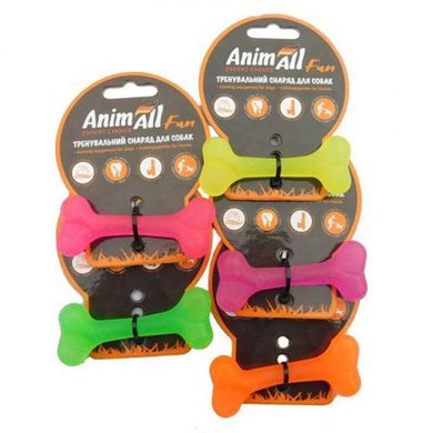 AnimAll (ЕнімАлл) Fun - Іграшка кістка для собак 8 см Зелений