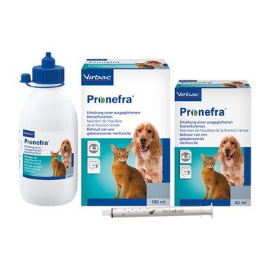 Virbac Pronefra (Пронефра) суспензія при ХНН у котів та собак 60 мл (аналог ренальцину)