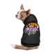 Pet Fashion (Пет Фешн) Trick or Treat Web – Толстовка с девизом Хэллоуина для собак (чёрная) XS (23-26 см)
