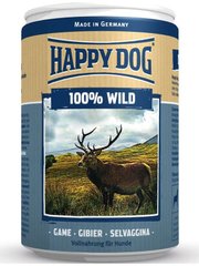Happy Dog (Хеппі Дог) Wild - Консервований корм з дичиною для собак всіх порід 400 г