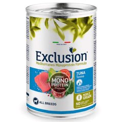 Exclusion (Ексклюжн) Noble Grain Adult Tuna All Breeds - Консервований монопротеїновий корм з тунцем для дорослих собак усіх порід 400 г