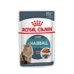 Royal Canin (Роял Канин) Hairball Care - Консервированный корм для взрослых котов (кусочки в соусе) 85 г