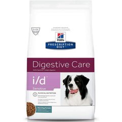 Hill's (Хіллс) Prescription Diet i/d Digestive Care Sensitive - Лікувальний корм з яйцем і рисом для собак з проблемами шлунково-кишкового тракту 12 кг