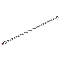 Sprenger (Шпренгер) Long Link - Ошейник-цепь для собак, среднее звено, черная сталь 3 мм / 55 см