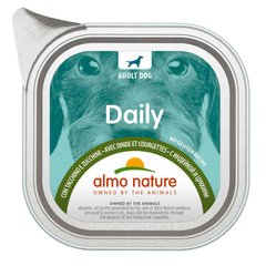 Almo Nature (Альмо Натюр) Daily Adult Dog Turkey&Zucchini - Консервированный корм с индейкой и цуккини для взрослых собак 100 г