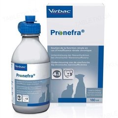 Virbac Pronefra (Пронефра) суспензия при ХПН у кошек и собак 180 мл (аналог ренальцина)