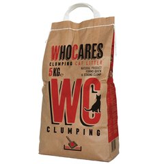 WhoCares (Ху Кеарс) WC Clumping - Наполнитель комкующийся для кошачего туалета - 5 кг