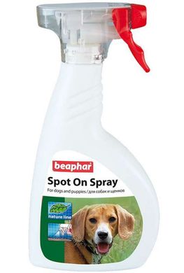 Beaphar (Беафар) Spot On Spray Dog - Спрей від бліх і кліщів для собак і цуценят 400 мл