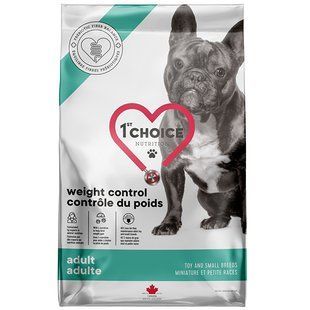 1st Choice (Фест Чойс) Adult Weight Control Toy and Small - Сухой корм с курицей для собак мини и малых пород с избыточным весом 2 кг