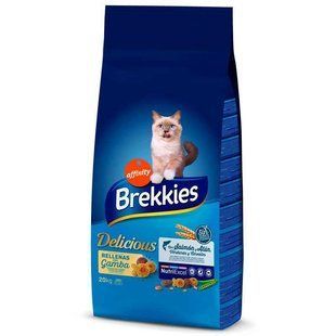 Brekkies (Брекіс) Cat Delice Fish - Сухий корм з рибою для котів, 20 кг