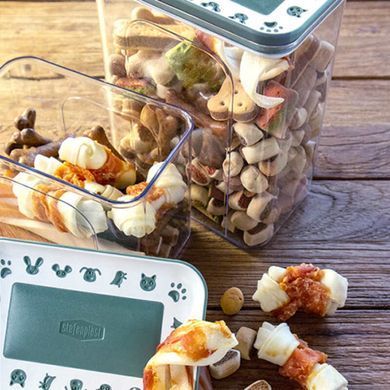 Stefanplast (Стефанпласт) Pet Snack Box - Контейнер для зберігання ласощів 2,2 л Бежевий