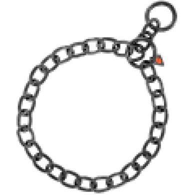 Sprenger (Шпренгер) Long Link - Ошейник-цепь для собак, среднее звено, черная сталь 3 мм / 55 см