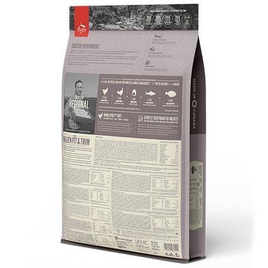Orijen (Ориджен) Fit&Trim - Сухой корм с индейкой и сельдью для котов страдающих избыточным весом, 1,8 кг
