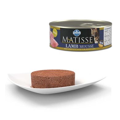 Farmina (Фарміна) Matisse Cat Mousse Lamb – Консервований корм з ягням для котів (мус) 85 г