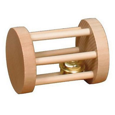 Trixie (Трикси) Playing Roll – Игровой деревянный цилиндр с колокольчиком 5х3,5 см