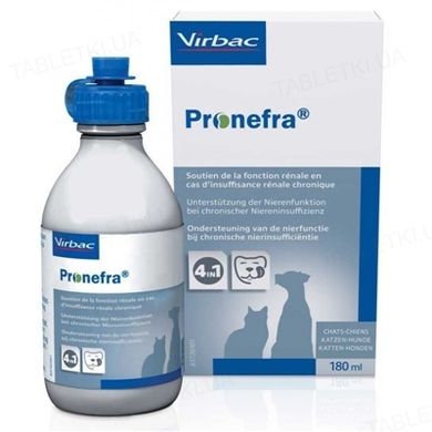 Virbac Pronefra (Пронефра) суспензія при ХНН у котів та собак 180 мл (аналог ренальцину)