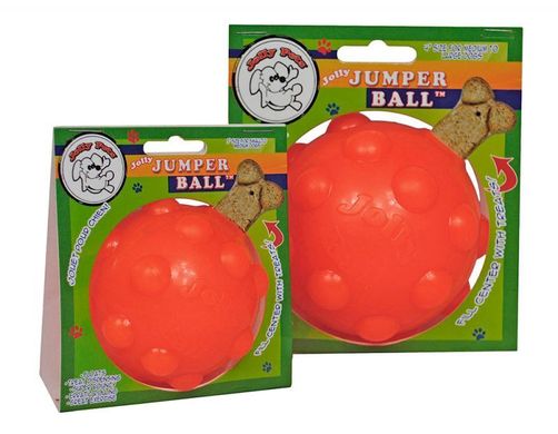 Jolly Pets (Джолли Пэтс) JUMPER – Игрушка мяч для лакомств Джампер для собак 10 см