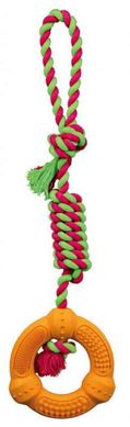 Trixie (Трикси) Denta Fun - Кольцо на веревке для собак 41 см/12 см