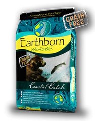Earthborn Holistic (Эрсборн Холистик) Dog Coastal Catch - Сухой беззерновой корм с мясом белой рыбы для собак с чувствительным пищеварением - 2.5 кг