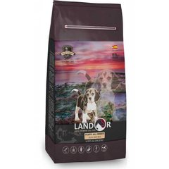 Landor (Ландор) Puppy All Breed Duck & Rice - Сухой корм с уткой и рисом для щенков всех пород в возрасте от 1 до 18 месяцев 15 кг