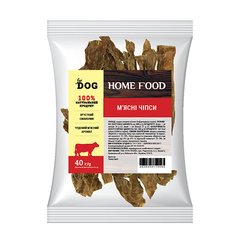 For DOG Мясные чипсы HOME FOOD (Хоум фуд) 40 г