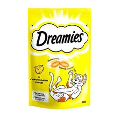 Dreamies (Дримс) Лакомство в форме хрустящих подушечек с сыром для котов 60 г