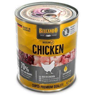 Belcando (Белькандо) Baseline Chicken - Консервований корм з куркою для дорослих собак, 800 г